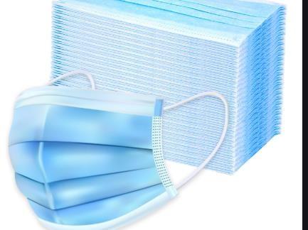 Anti Bacteria Disposable 3 Ply Surgical Face Mask