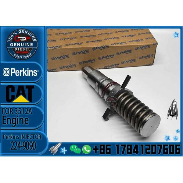 Cat 3616 3612 3608 Excavadora de motor inyector de combustible de tren común 224-9090 2249090 10R1252 10R-1252 para la oruga del motor 3