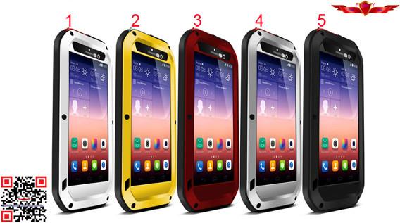 100% Quality Guaranteed Aluminum Dirtproof/Shockproof/Waterproof Case For HUAWEI P7