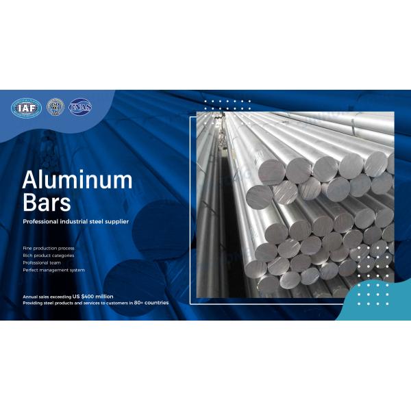 5083 6061 6082 7075 Aluminum Round Bar 9.5mm Al EC Eod H12 Suitable for Various Industrial Applications