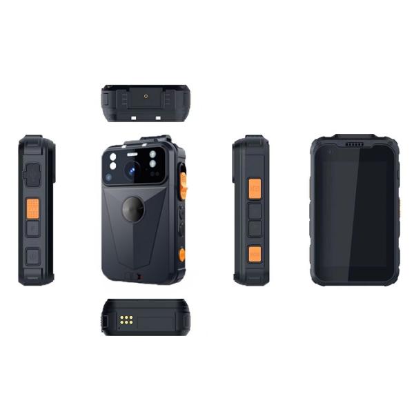 Android 13 System 1440p Personal Body Camera WiFi IP66 5g 4G 64GB RAM ROM 4G 64GB 5G Support