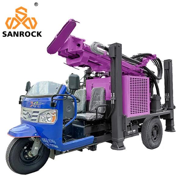 4700 KG Hydraulic Water Well Drilling Rig Powered By Diesel Engine