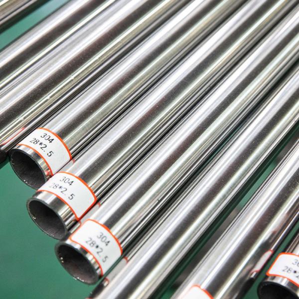 30mm Decorative Welded 304 Ss Pipe Round 1 4 Stainless Steel Tubing