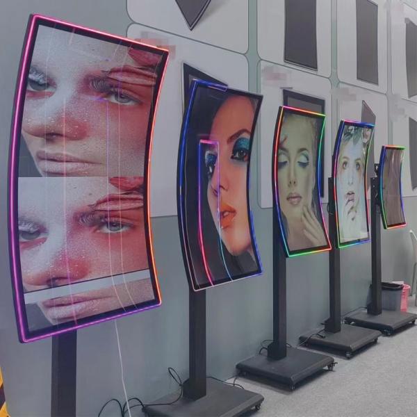 Factory Custom 43 Inch J-Type R1500 Curved Touch Screen LED Light Luxury Design Capacitive Curved Touch Screen Monitor