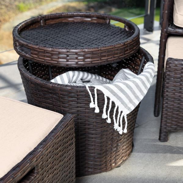 Oem Indoor Outdoor Couch Unfolded Patio Furniture Couch For Dining Room
