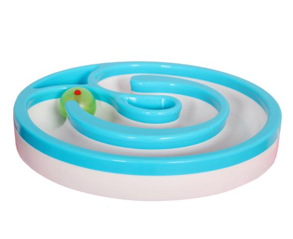 Pet Dish Cat Feeding Bowls R104 Toy Tracks Ball Sound Light With CE/ROHS Approval