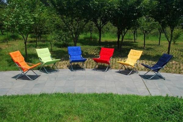 Folding Garden Beach Camping Recliner Sun Lounger Swing Sling Chair Comfortable Foldable Low Seat Lounge Beach