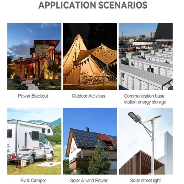 Wall Mounted Power Batterie 200ah 100ah 51.2v 48v