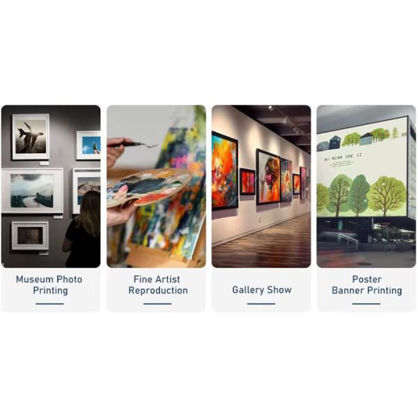 Pigment Inkjet Premium 360gsm Matte Art  Polycotton Canvas Printing