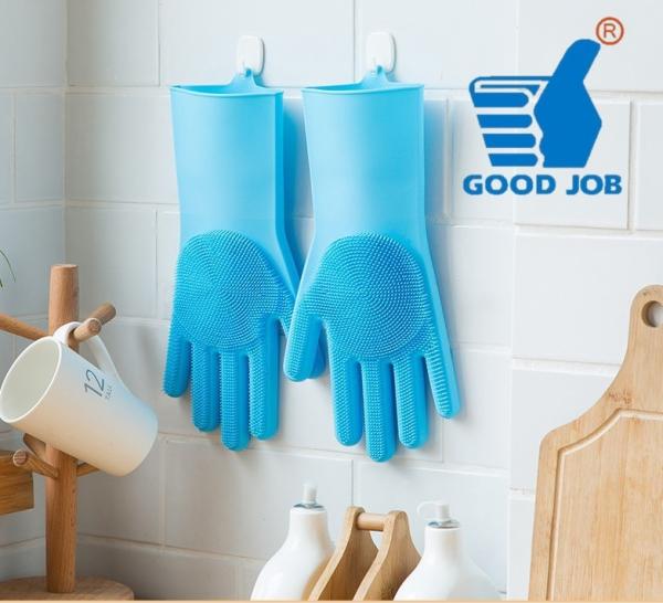 Eco Friendly BPA Free Silicone Dishwashing Protective Work Gloves