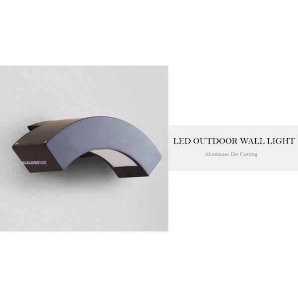 LED Aluminum Waterproof 10W Outdoor Mount Wall Lights Fixtures For Outside Garden