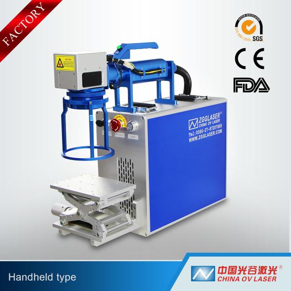 20W 30W 50W Handheld Type Fiber Laser Marking Machine for Jewelry