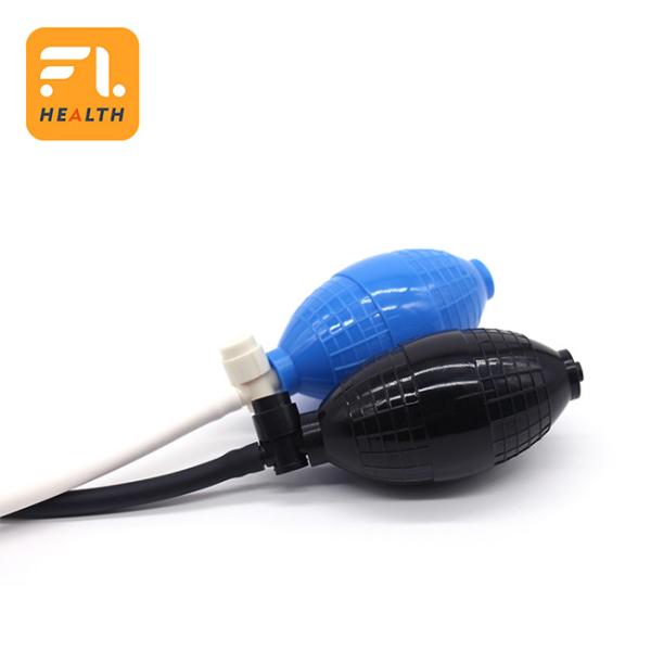 Black Environmental Protection Air Puffer Bulb , OEM Orders Rubber Air Blower