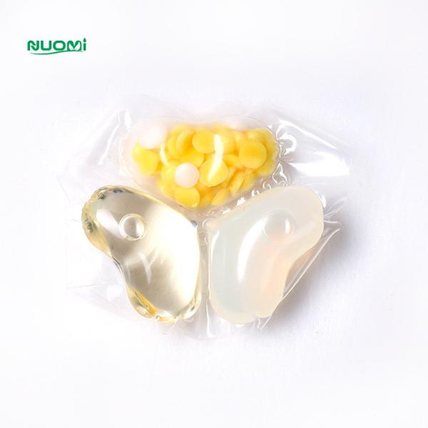 10g OEM ODM Detergent Beads Stain Removal Laundry Washing Pods Long Lasting Fragrance Liquid Laundry Pods Capsules