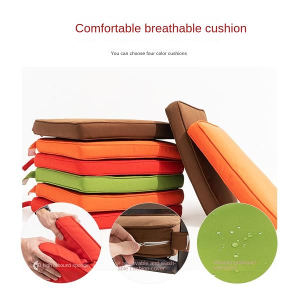 65*65*90cm Cast Aluminium Stacked Chairs for Dining Restaurant Outdoor Garden Balcony