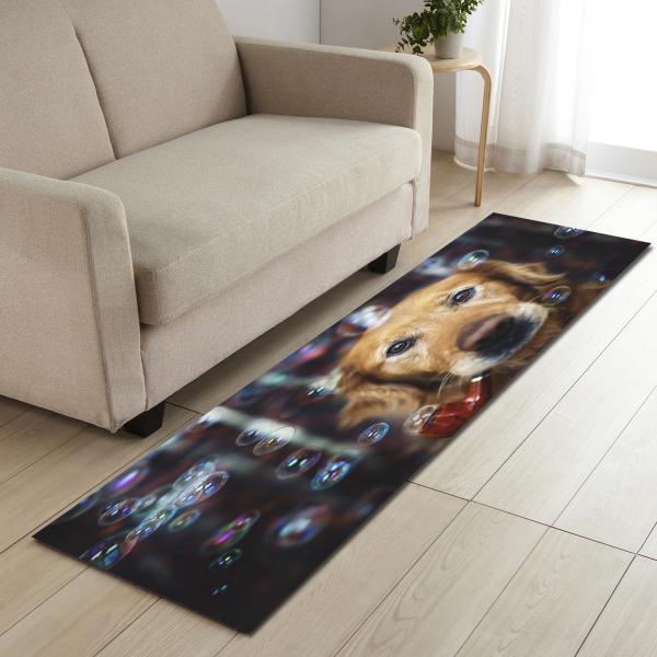 Absorvente bonito animal da água de Mats Home Entry Door Mat do assoalho da cozinha do cão