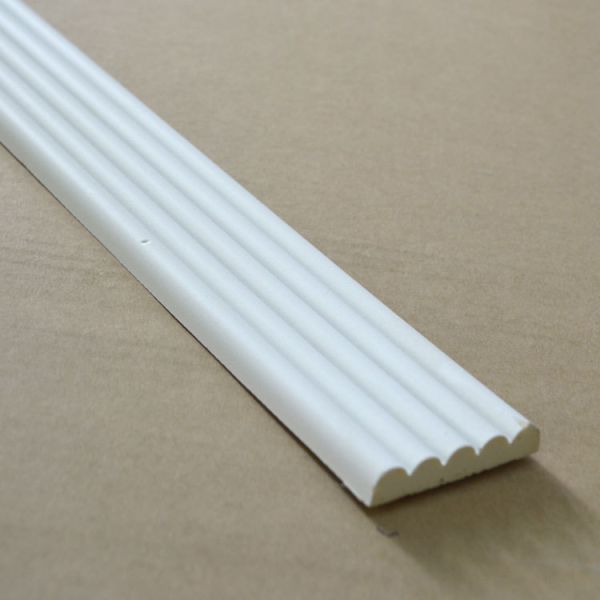 GD-85018 51mm Guarantee New Classical Apartment PU Smooth Chair Rail Moulding