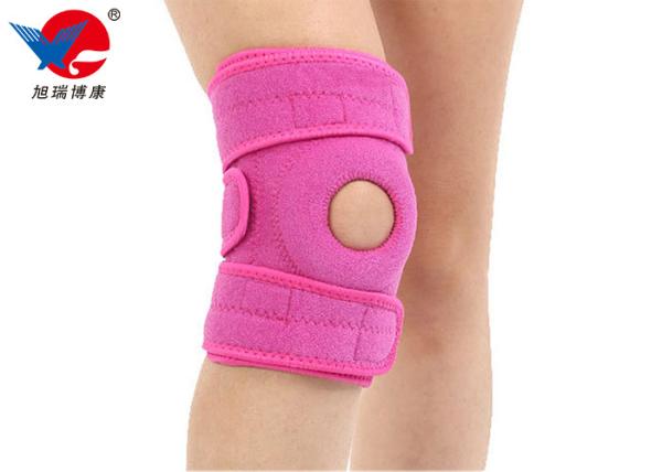 Colorful Sport Knee Support Brace , Custom Design Athletic Compression Knee Brace