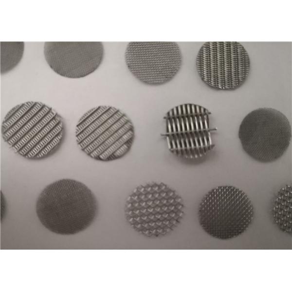 10 Micron Stainless Steel Wire Mesh Filter Disc With Rim for Extruder Screen Pack