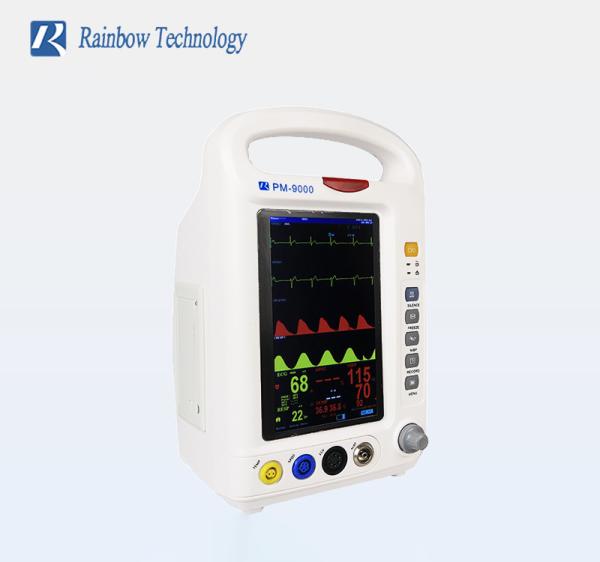 Moniteur patient multi-paramètres de stockage de données avec mémoire interne LCD TFT couleur 7 ''