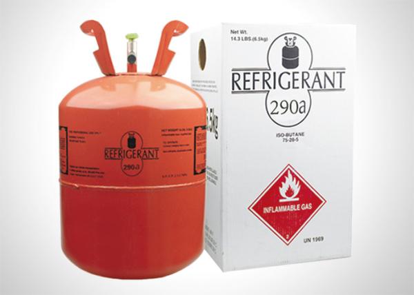 New Air Conditioner Refrigerant R290 Refrigerant Gas Cas 74 98 6 Eco Friendly