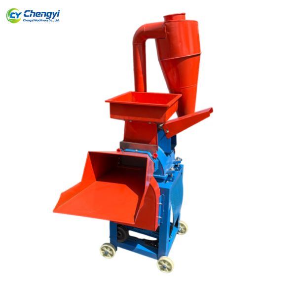 Mild Steel Grass Pulping Machine Efficient Forage Cutter Grinder Feed Processing