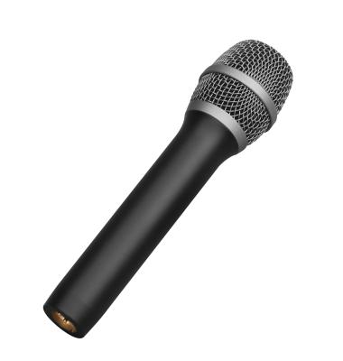 Microfone de condensador Desktop do estúdio de Matte Black 3mA para Podcasting