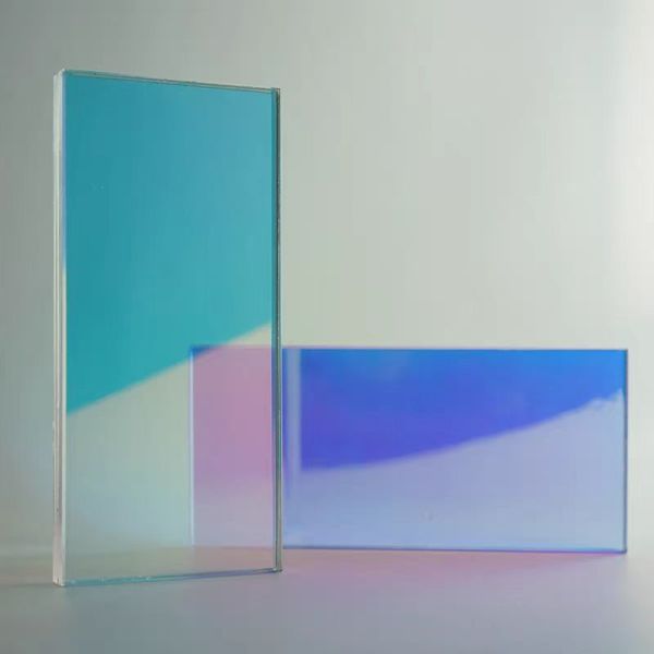 Low E Coated Gradient Laminated Glass Sheet 6mm+6mm Office Partition Bathroom Design