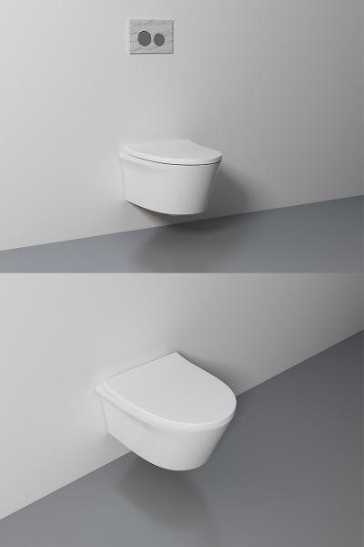 A parede Hung Toilet da SETA AB2175H, sanitário lava para baixo o tipo armário de água