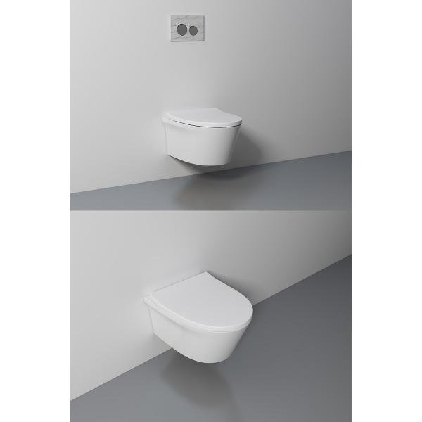 ARROW AB2175H Wall Hung Toilet , Sanitary Wash Down Type Water Closet
