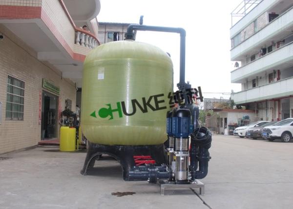 planta de tratamento da água do F da capacidade da hora 30m3/tanque equipamento FRP da osmose reversa