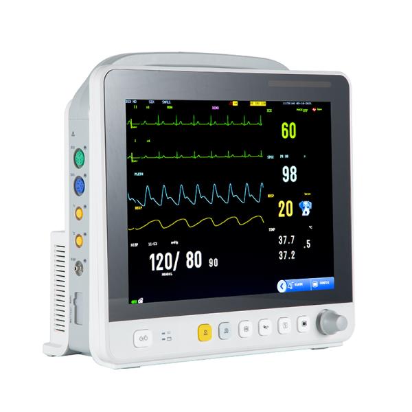12.1inch Portable Vet Multi-parameter Monitor Yonker VE 12 Monitor Veterinary Multi-parameter 8 Monitor Price