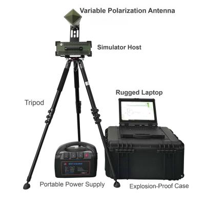 Advanced Radar Signal Simulator 16 Simultaneous Signals Phase Coding Military Certificated