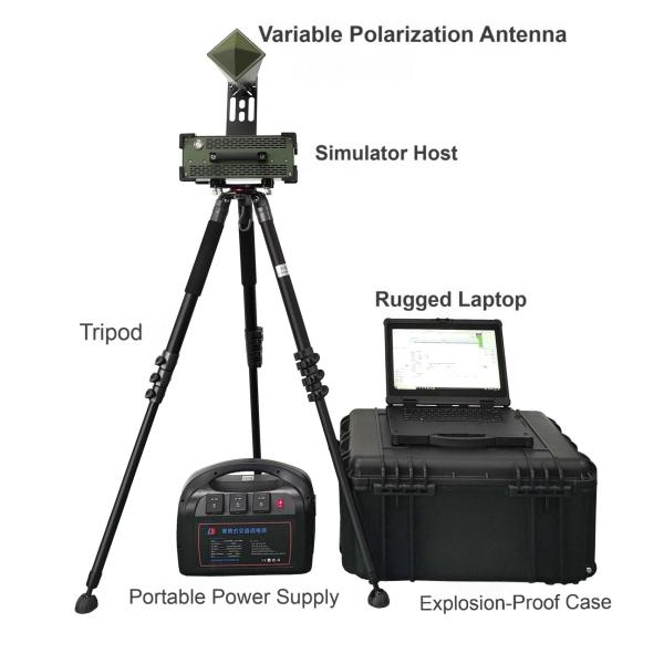Advanced Radar Signal Simulator 16 Simultaneous Signals Phase Coding Military Certificated