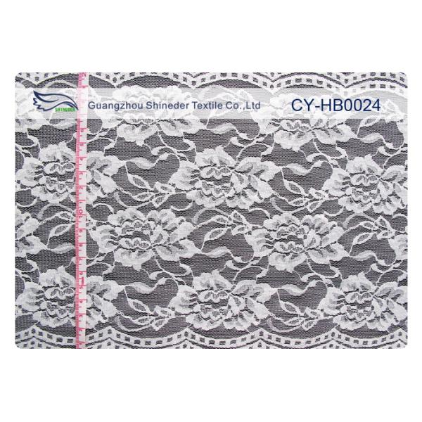 Washable Fashion Design Nylon Lace Trim Nylon + Spandex CY-HB0024