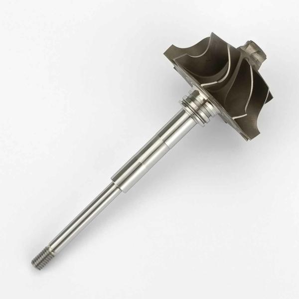 MS-TECH Turbo T2 eixo de roda da turbina 435354-0010 Ind 53 mm Exd 38.55 mm As lâminas9