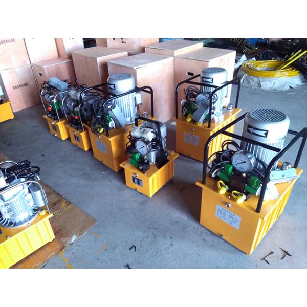 Single action electric hydraulic pump ZCB-700B, portable electric motor hydraulic pump