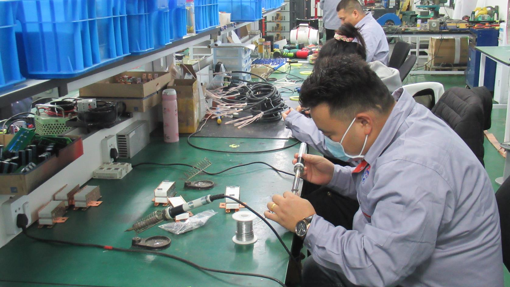 30V 300 Amps Air Cooling Plating Rectifier Chrome Electroplating Programmable