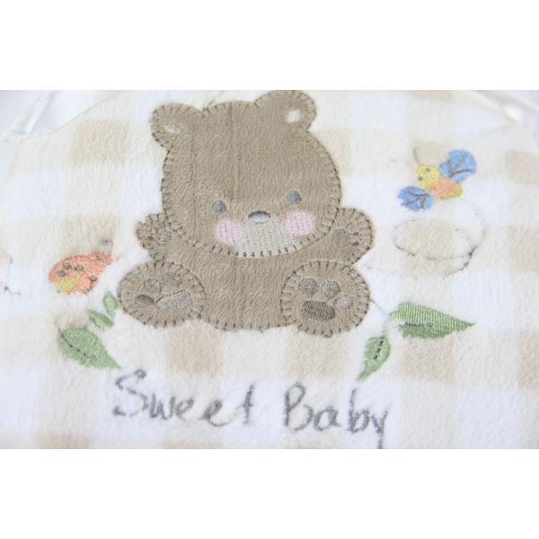flannel  Cute Baby Receiving Blankets Soft Touch Animal Printed Tear - Resistant