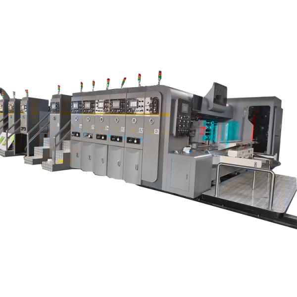 Полное определение 5color PLC высокое печатая прорезающ автомат для резки плашки