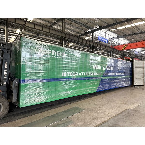 Integrated Containerized Wastewater Treatment Equipment To Saudi Arabia