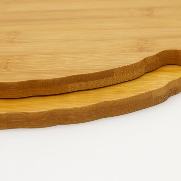 Cocina 345 mm X 300 mm Tabla de corte de bambú de madera en forma de animal