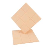Combinação de nove grades em ranhuras de cor Fibra de poliéster Painel de absorção de som Parede