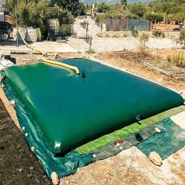 Custom Water Storage Bladder Oil Industry Liquid Storage Outdoor Collapsible 2000l~20000Large Pillow Water Tank
