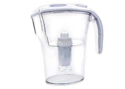Plástico transparente 3,5 litro jarro do filtro de água potável da água com logotipo personalizado
