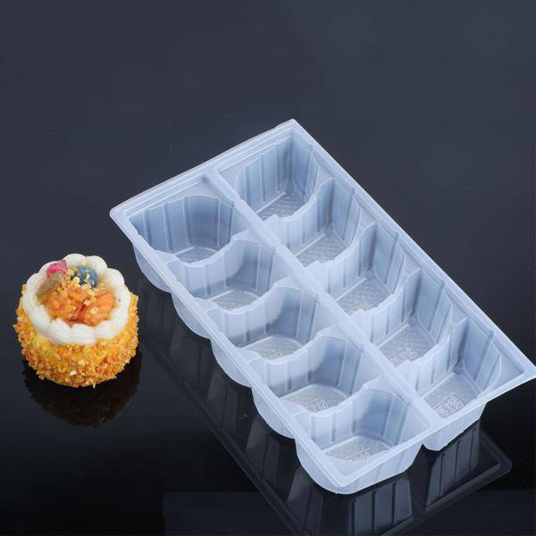FDA Plastic 4.5cm Disposable Compartment Plates