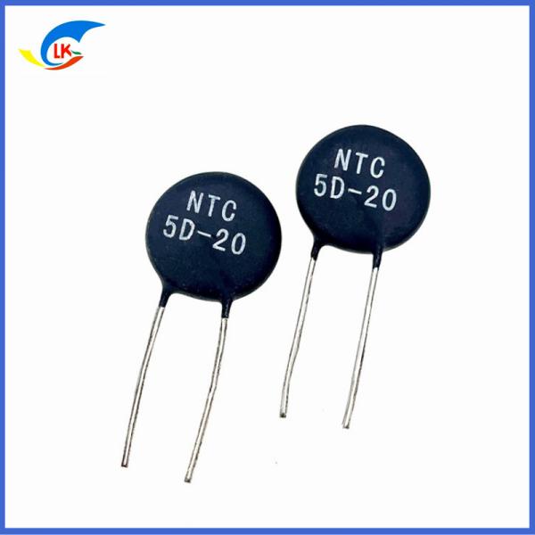 MF72 5D-20 Ohm 7A 20mm Supressão de corrente de entrada NTC Termistor para equipamentos de alimentação de alta potência