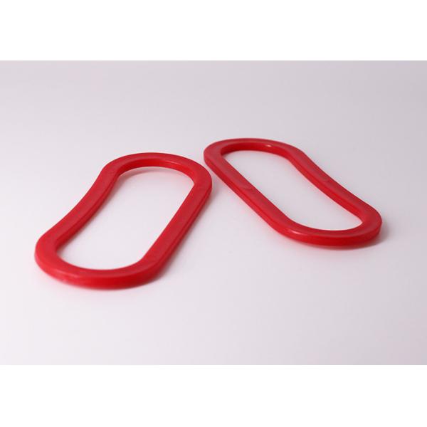 Красные твердые ручки полиэтиленового пакета для умирают обслуживание ОЭМ полиэтиленовых пакетов отрезка