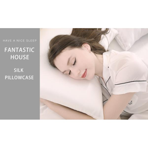 100% Silk Pillowcase For Hair 22mm Mulberry Silk Pillow Cases With Logo