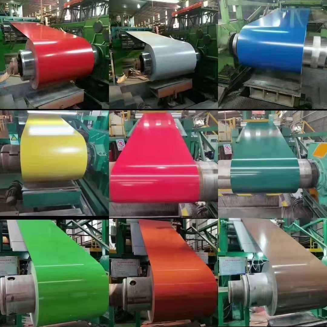 Цвет поставки 0.12mm- 0.6mm фабрики покрыл стальную Prepainted стальную катушку PPGL PPGI